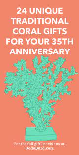 Wedding anniversary gifts for her apparel 35th wedding anniversary gift for wife 35 years of marriage throw pillow, 18x18, multicolor. 24 Unique Traditional Coral Gifts For Your 35th Anniversary Dodo Burd