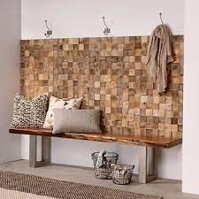 Westelm.com has been visited by 100k+ users in the past month Timberwall Reclaimed Cube Peel And Stick Wood Wall Tiles Wood Wall Tiles Stick On Wood Wall Timber Walls