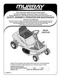 So what is lawn mower engine valve adjustment? Murray 309007x8b Lawn Mower 309007x8b User Manual Manualzz