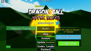 You can play with your friends, fight against other redeeming codes in dragon ball hyper blood is very easy. Roblox Dragon Ball Hyper Blood Codes On December 18 2020 Youtube