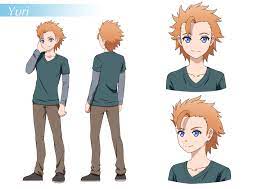 Male anime character reference sheet. Artstation Yuri Character Model Sheet Xesxus Vii