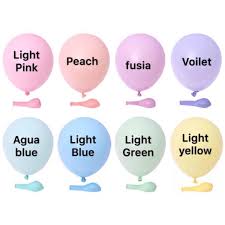 Maybe you would like to learn more about one of these? 50pcs Size 5 Inches Macaron Pastel Balloons For Decoration Birthday Party Alehuangpartyneeds Shopee Philippines