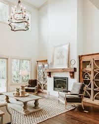 White brick is practically made for farmhouse decorating. How To Get The Modern Farmhouse Living Room Look Heat Glo