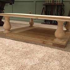 Knotty Pine Balustrade Legs 5 X 10 Coffee Table Legs Set Etsy Coffee Table Coffee Table Legs Coffee Table Rectangle