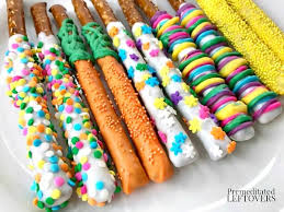 Gluten free fudge covered pretzels, 5.5 oz disclaimer: Easter White Chocolate Covered Pretzel Rods A Fun Easter Treat