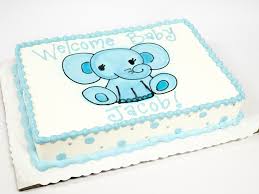 Photo Of A Baby Shower Cake Elephant Boy Patty S Cakes And Desserts