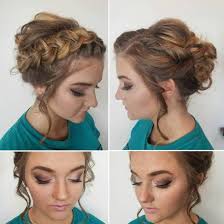This elaborate side braid creates a stylishly asymmetrical hairstyle that combines greatly textured hair with a superb braid. 20 Best Prom Hairstyles For Short Medium Hair 2021 Hairstyles Weekly