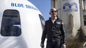 Capsule had biggest windows ever flown in space giving unique views of earth. Foust Forward Will Jeff Bezos Kick Start Blue Origin Does He Need To Spacenews