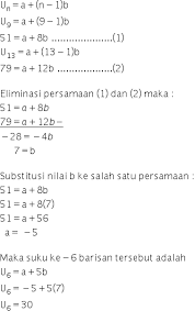 Mencari rumus suku ke n. Https Roboguru Ruangguru Com Question Tentukan Rumus Suku Ke N Dari Barisan Barisan Berikut B Qu V4dnrvpo