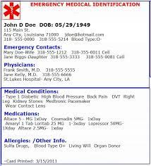 Emergency Idcard Medical Health Quote Clipart Identification Diabetes Diabetic Emergency Medical Medical Emergency Card Medical
