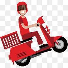 Motorcycle Couriers Vector Png Courier Express Delivery Png And Vector With Transparent Background For Free Download Digital Art Design Food Poster Design Flyer Design