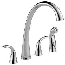 two handle widespread kitchen faucet