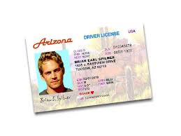 Learn the process and what paperwork you need for obtaining a driver's license or a state id card, listed out by state. Fast And The Furious Drivers License Arizona Costume Prop Etsy