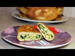 пирожки на кефире с яйцом и луком в духовке Pin Na Doske Eda