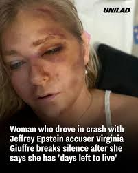 Virginia was her passenger at the time so she wants to 'clear up' what  happened.