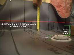A mud pan for a shower is a custom shower base that is sloped to the drain using a cement and sand mixture. How To Create A Shower Floor Part 4 The Floor Elf