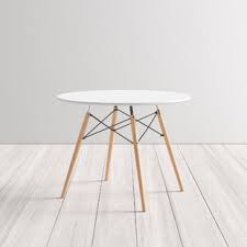 A counter height table, at 36 high, is the same height as a kitchen countertop or gathering table. Modern Contemporary Oblong Dining Table Allmodern