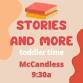 Stories and More Toddler Time — Riverstone Books event image