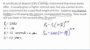 When should i cash in 30 year savings bond? Simple And Compound Interest Mathematics For The Liberal Arts