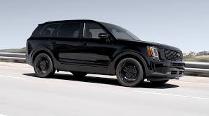 Maybe the vehicle of choice for the bad guys in action movies? 2021 Kia Telluride Nightfall Edition Namastecar