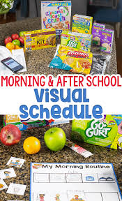 Plus a daily routine for kids is necessary to thrive in life, and visual charts help to achieve that goal. Free Printable Visual Schedule For Kids