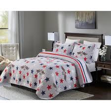 30.07.2020 · this king size bed spread is available in seventeen. 3 Piece Patriotic Oversized King Quilt Set America The Beautiful