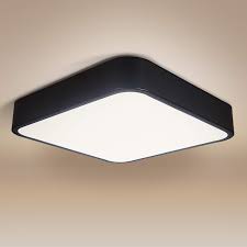 4.5 out of 5 stars. Bedee Led Ceiling Lights 4000k Flush Mount Ceiling Lamps Modern Black Square Ceiling Light For Bathroom Office Kitchen Bedroom Living Room Hallway Balcony 30cm 24w 1800lm Natural White Buy Online In Luxembourg