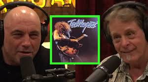 Ted Nugent talks about his song Stranglehold and it's musical origins.  https://open.spotify.com/episode/5qMXaILeyvp5ze7K2TwkP7?si=19e5d8bfe65743e5 