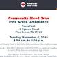 Pine  Grove Ambulance Community Blood Drive - Pine Grove Community Ambulance, 46 Snyder Ave Event Image