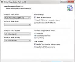 K lite codec package for windows is an package of sound and video codecs that permits the operating system applications to play with a large number of multimedia formats that the os does not ordinarily encourage. K Lite Mega Codec Pack 14 9 Download Free Codectweaktool Exe