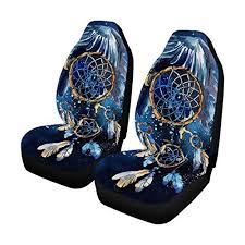 Interestprint Watercolor Dreamcatcher With Eagle Car Seat Https Www Amazon Com Dp B07rrp7mq2 Ref Cm Car Seat Cover Sets Car Seats Watercolor Dreamcatcher