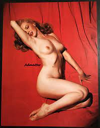 Marilyn Monroe Vintage Nude Pin-up Poster Topless Photo 1953 - Etsy