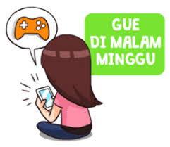 Funny, cute and unique manado sticker, can be used for all conditions. Are You Jomblo Mutia The Cute Jomblo Is Here To Accompany Your Daily Convos Line Sticker Sticker Set Cute