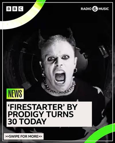Happy 30th anniversary, 'Firestarter' 🔥 📹: @theprodigyofficial