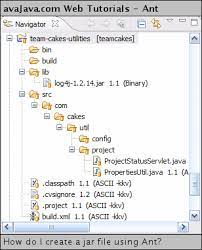 How Do I Create A Jar File Using Ant? - Web Tutorials - Avajava.com