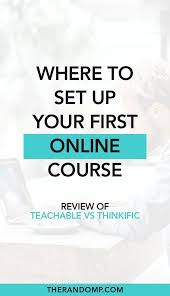 The Comparison Of Teachable Vs Thinkific In 4 Important Categories Online Education Online Programs Teachable