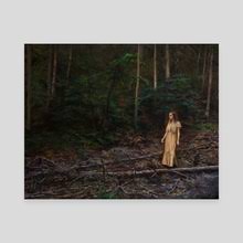Night forest dark aesthetic creepy backgrounds forest photography forest drawing forest backdrops creepy woods forest painting dark forest. In The Dark Forest Oil Painting An Art Print By Justin Krasuckas Inprnt