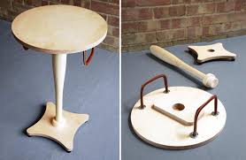 Zombies Wearing Helmets Zombie Defense Table Decor Woodworking Bench Plans Furniture