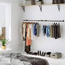 Clothes rails and canvas wardrobes(52). Wall Mounted Clothes Rack All Products Are Discounted Cheaper Than Retail Price Free Delivery Returns Off 62