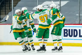The minnesota wild is a professional ice hockey team based in saint paul, minnesota. Minnesota Wild Midseason Awards Kaprizov Eriksson Ek Lead The Way