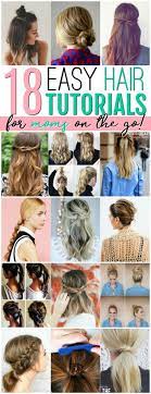 Easy Mom Hair Styles Easy Mom Hairstyles Easy Hairstyles Mom Hairstyles