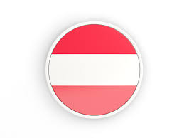 Find & download free graphic resources for austria flag. Round Icon With White Frame Illustration Of Flag Of Austria