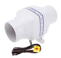 Amazon.com : NovelBee Electric 3" in-Line Marine Bilge Air Blower,DC 12V  130 CFM Boat in-Line Bilge Air Blower for Yacht Caravan : Sports & Outdoors