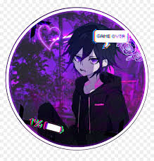 Find and save images from the ˜*°• anime boy icons ˜*°• collection by(plaidiris) on we heart it, your everyday app to get lost in what you love. Danganronpa Ouma Oumakokichi Icon Anime Violet Animeboy Hd Png Download Vhv