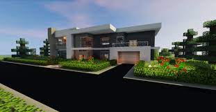 Download the best house maps for minecraft pe. Modern House 2 1 12 2 Minecraft Map