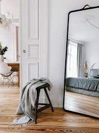 They provide a full view of your outfit, from head to toe, which can simplify a wall mirror is a great choice when existing walls are not filled with lighting, wall art or other decorative implements. Menu Norm Floor Mirror By Norm Architects 2014 Designer Furniture By Smow Com