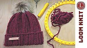Loom Knit Hat Tutorial Easy Strickring Gorro Telar Tricotin نول Obrecze Dziewiarskie Youtube