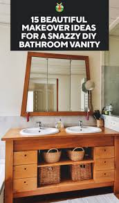 Get started now and upgrade your interior design with some beautiful vanities. 15 Beautiful Makeover Ideas For A Snazzy Diy Bathroom Vanity