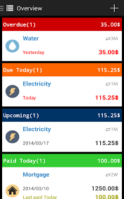 It's easy for anyone to use. Amazon Com Easy Bills Reminder Premium Appstore For Android