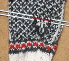 To pick up stitches you need the right side of your work facing you (the knit side). Pick Up Stitches Knitting Wikipedia